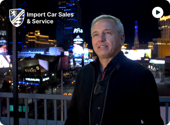 Customer story video — shop owner discussing 50% growth in service revenue